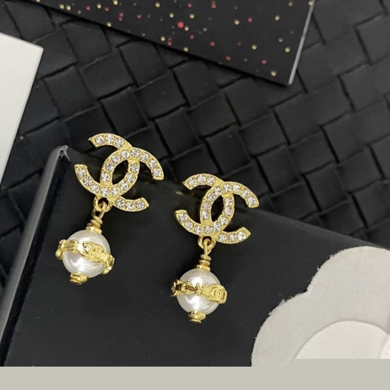 Ch*el earrings